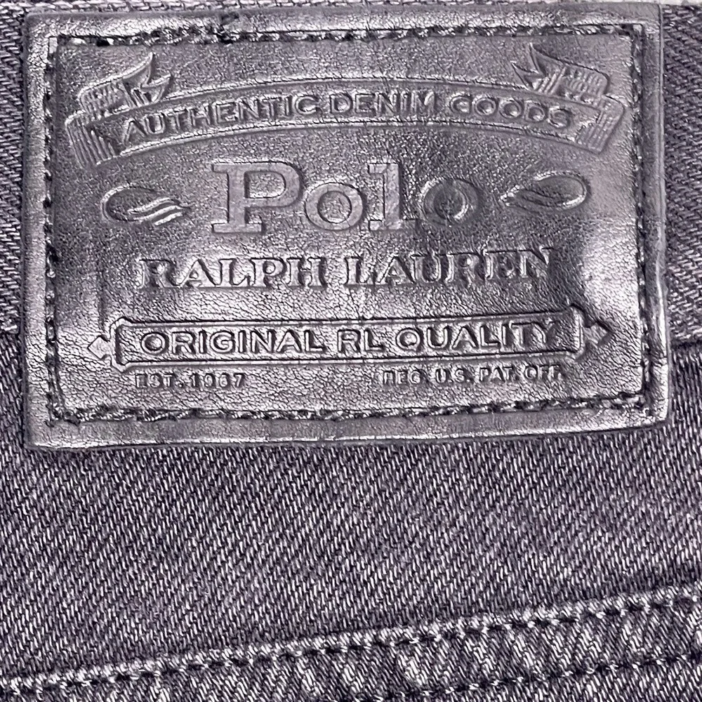 Polo Ralph Lauren 34R Black Avery Beaded Boyfriend  Jeans Aztec Southwestern